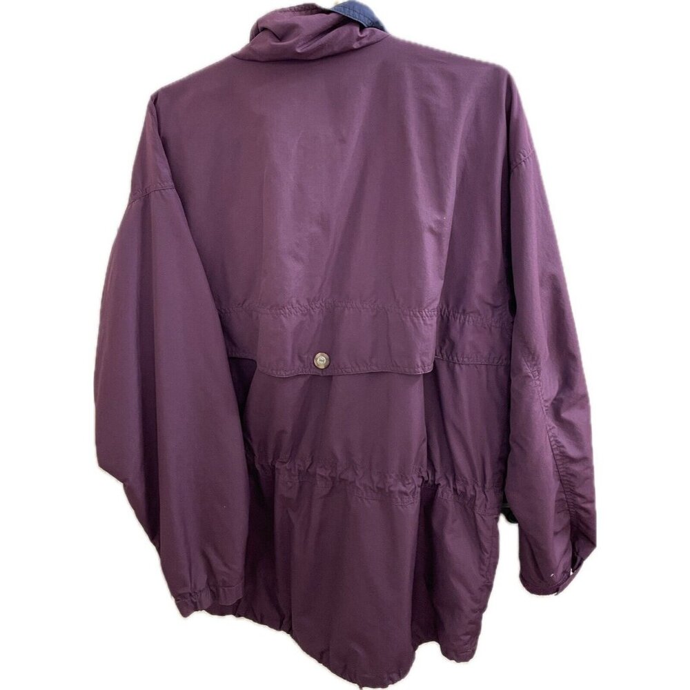 Helly Hansen Men's Medium Purple Full Zip Nylon Jacket Warm - Picture 2 of 13